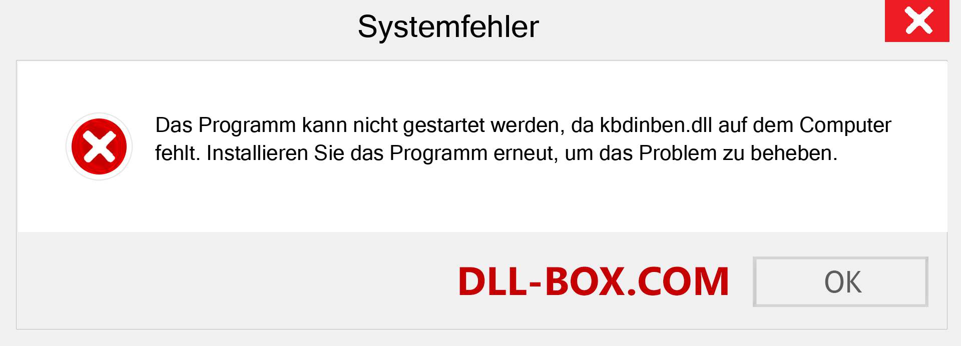 kbdinben.dll-Datei fehlt?. Download für Windows 7, 8, 10 - Fix kbdinben dll Missing Error unter Windows, Fotos, Bildern